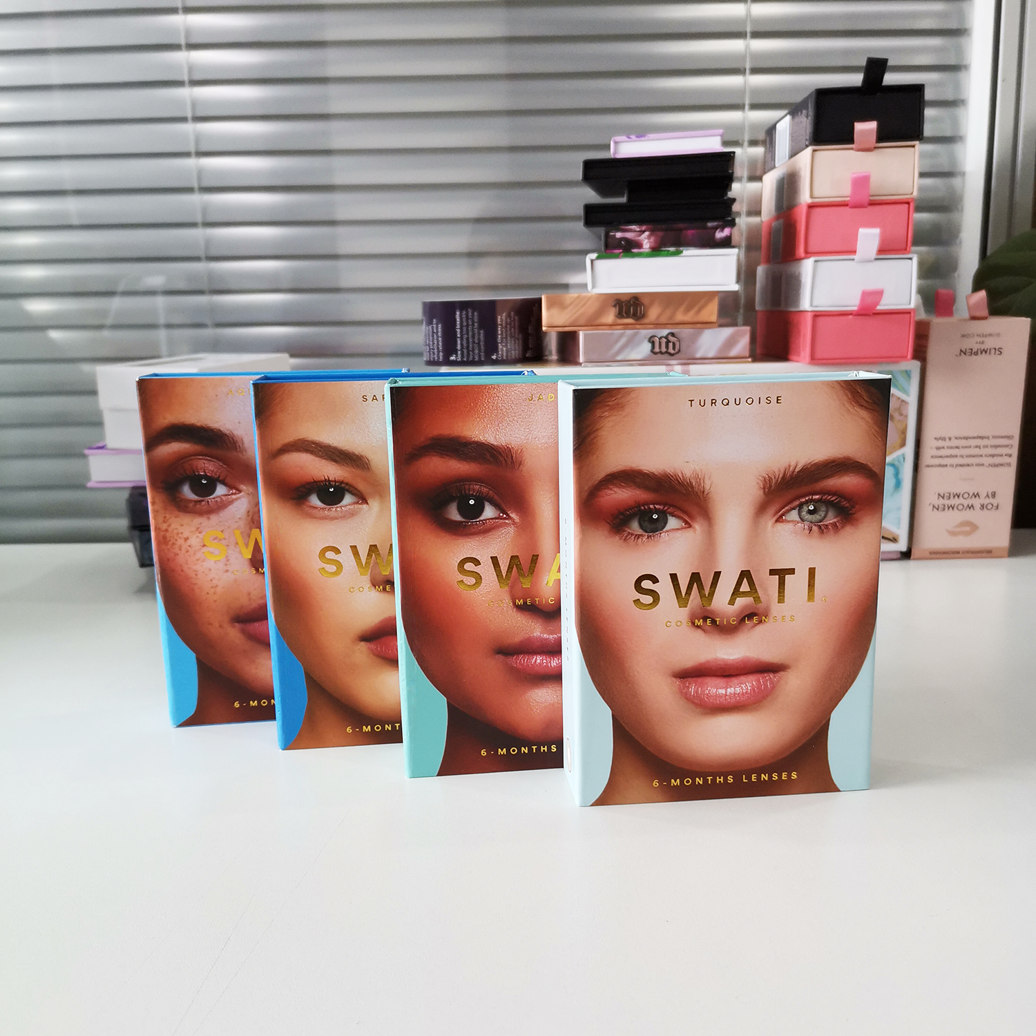 Custom Cosmetic Contact Lenses Boxes