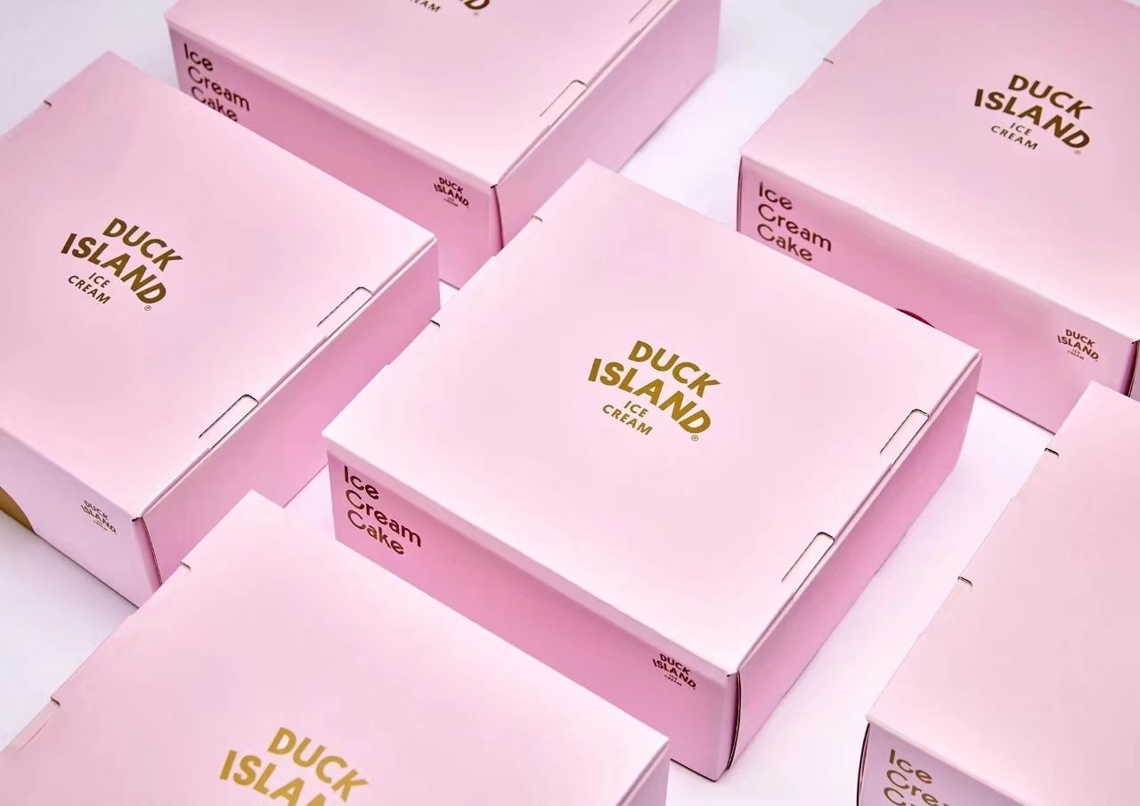 Custom cake boxes with logo