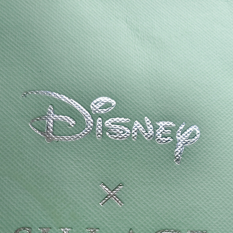 Custom Reusable Tote Bags with silver foil logo